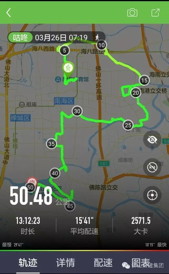 50公里徒步，房建人的風(fēng)采